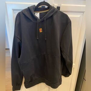 Nike Men’s Large Black Hoodie Fa220104niv Loose Fit DA5711 Basketball